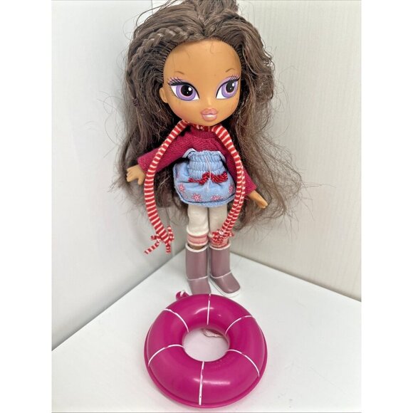 Bratz Kidz YASMIN Doll with outfit Winter Vacation w/ snowtube MGA 2004 - Picture 1 of 14
